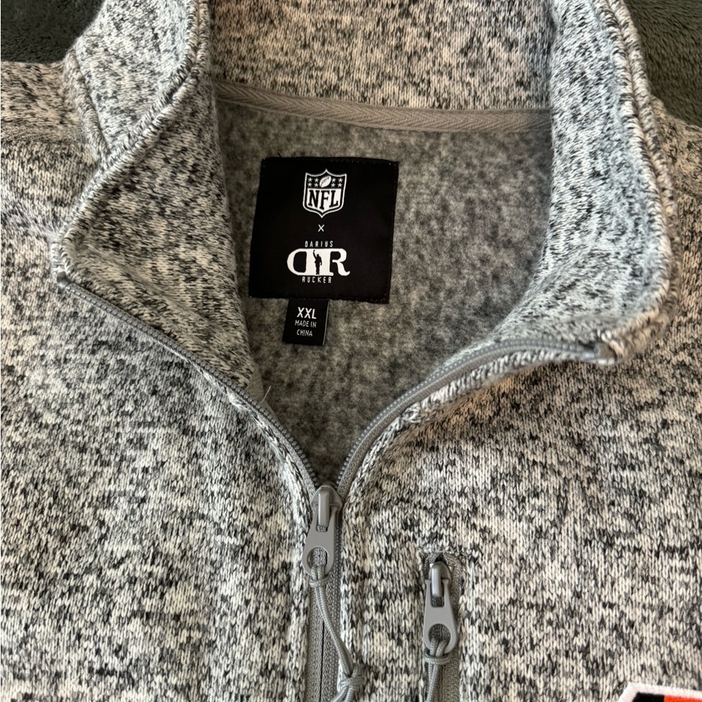 Men's NFL x Darius Rucker Collection by Fanatics Heather Gray Cincinnati Bengals - Picture 12 of 15
